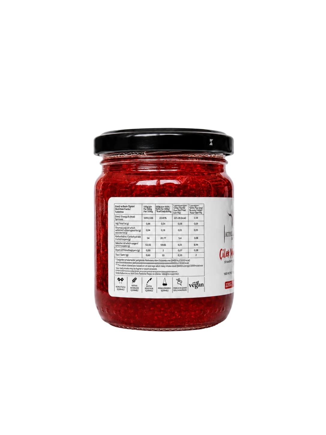 Çilek Marmelatı 220 gr - görsel 2